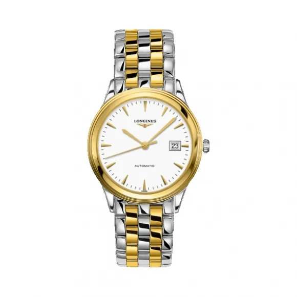 浪琴/Longines 军旗系列 自动机械 精钢 镀金 男表 L4.974.3.22.7