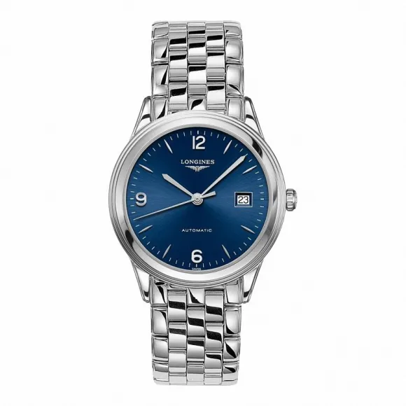 浪琴/Longines 军旗系列 自动机械 精钢 男表 L4.974.4.96.6