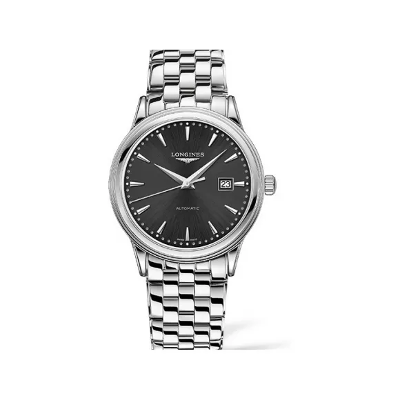 浪琴/Longines 军旗系列 40.00 MM 不锈钢 自动机械机芯 男表 L4.984.4.59.6