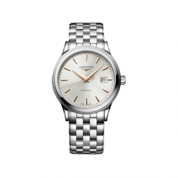 浪琴/Longines 浪琴表军旗系列 40.00 MM 精钢 自动上链机械机芯 男表 L4.984.4.70.6