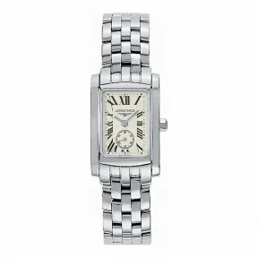 浪琴/Longines 黛绰维纳系列 石英 精钢 女表 L5.155.4.71.6