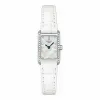 浪琴/Longines 黛绰维纳系列 石英 精钢 镶钻 女表 L5.258.0.87.2