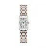 浪琴/Longines 黛绰维纳系列 石英 18K金 精钢 女表 L5.258.5.71.7