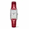 浪琴/Longines 黛绰维纳系列 石英 精钢 镶钻  L5.512.0.87.5