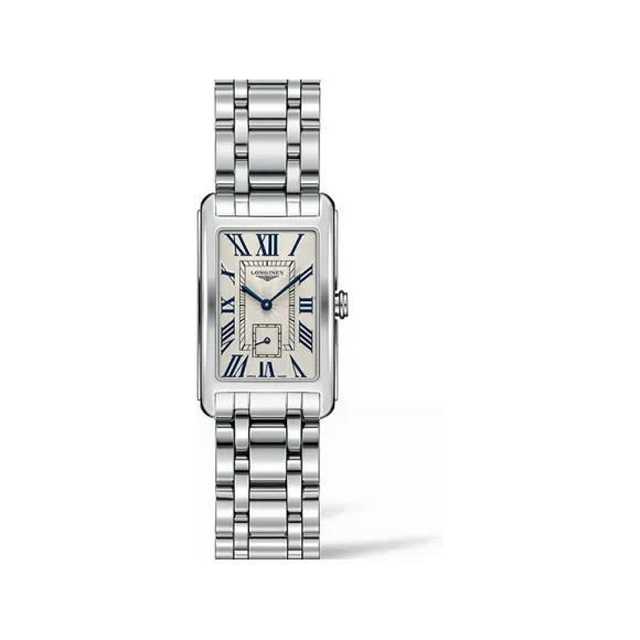 浪琴/Longines 戴绰维娜系列 23.00 X 37.00 MM 不锈钢 石英机芯  L5.512.4.91.6