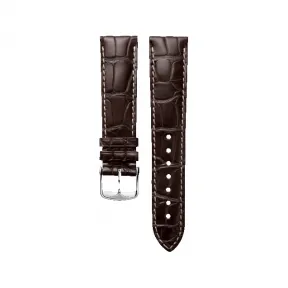 浪琴/Longines 棕色 鳄鱼皮 21.00 MM 表带 L682109818