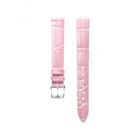 浪琴/Longines 半哑光粉色 13.00 MM 鳄鱼皮 表带 L682149637