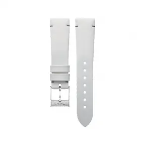 浪琴/Longines 磨砂白色 19.00 MM 小牛皮 表带 L682155425