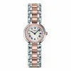 浪琴/Longines 心月系列 石英 18K金 精钢 女表 L8.109.5.79.6