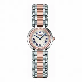 浪琴/Longines 心月系列 石英 18K金 精钢 女表 L8.109.5.79.6