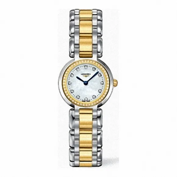 浪琴/Longines 心月系列 石英 18K金 精钢 女表 L8.109.5.97.6