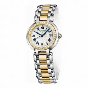 浪琴/Longines 心月系列 石英 18K金 精钢 女表 L8.110.5.95.6