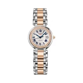 浪琴/Longines 心月系列 自动机械 18K金 精钢 女表 L8.111.5.79.6