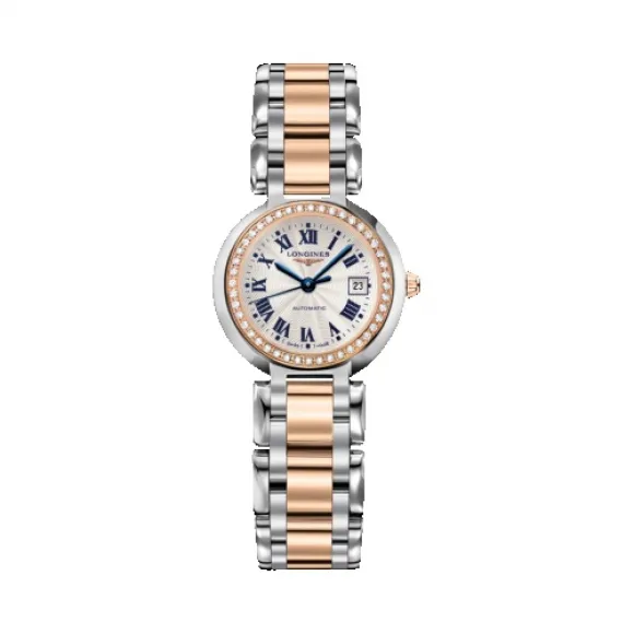 浪琴/Longines 心月系列 自动机械 18K金 精钢 女表 L8.111.5.79.6