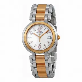 浪琴/Longines 心月系列 石英 18K金 精钢 女表 L8.112.5.83.6