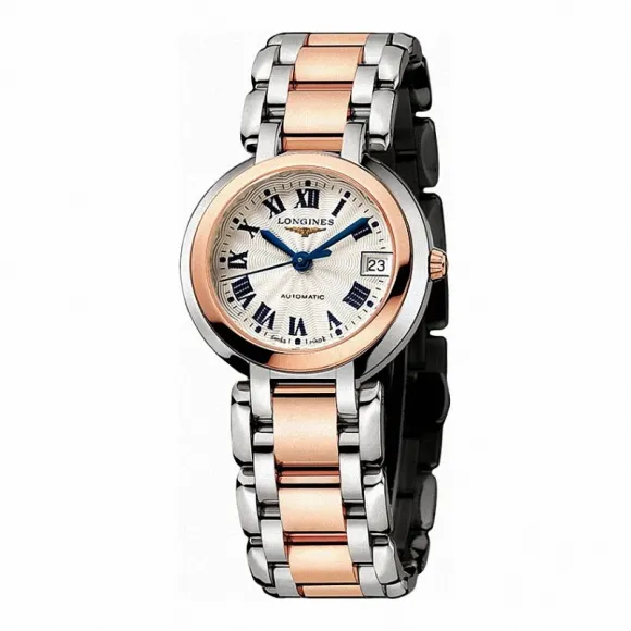 浪琴/Longines 心月系列 自动机械 18K金 精钢 女表 L8.113.5.78.6