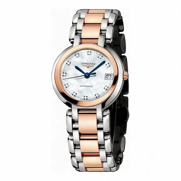 浪琴/Longines 心月系列 自动机械 18K金 精钢 女表 L8.113.5.87.6