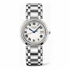 浪琴/Longines 心月系列 石英 精钢 镶钻 女表 L8.114.0.71.6