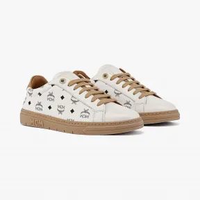 MCM 女士Terrain Visetos拼色低帮运动鞋 MESCSMM05I6036