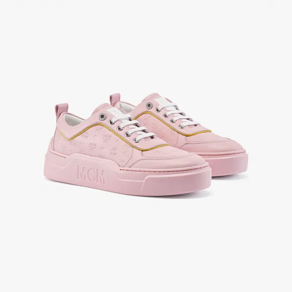 MCM 女士Skyward经典花纹小牛皮厚底运动鞋 MESCSMM11QH038