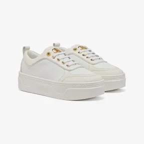 MCM Skyward Saffiano 皮革厚底运动鞋 MESDSSW05WT037