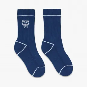 MCM 经典标志绵袜 MEZASBM01LU0SM