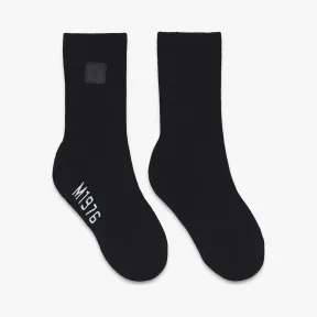 MCM 1976 logo 长筒袜 MEZASBM02BK0ML