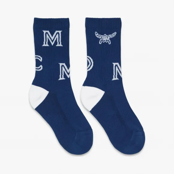 MCM 经典印花绵袜 MEZASBM03LU0ML