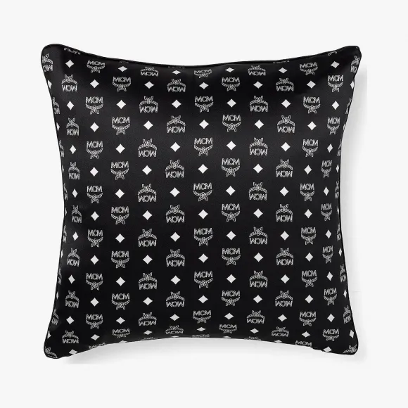 MCM Monogram丝绸缎面靠枕 MEZBSMM08BK001