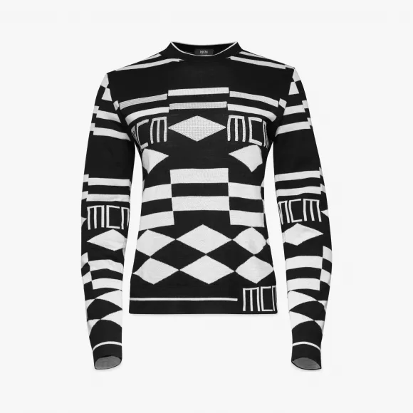 MCM 女士Geo亮片羊毛衫 MFEBSMM02B200S