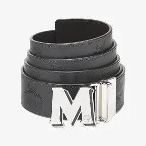 MCM Claus M Color Splash Logo皮革双面腰带 MXBCACJ04FO001