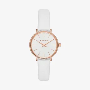 迈克高仕/Michael Kors Mini Pyper 皮表带腕表 MK2802100