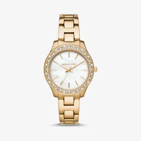 迈克高仕/Michael Kors Liliane Pav 金色手表 MK4555-0710