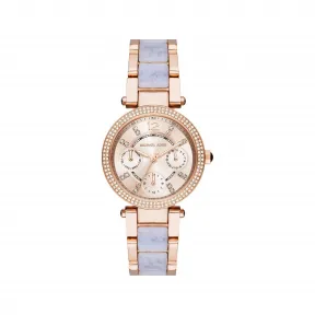 迈克高仕/Michael Kors Mini Parker 玫瑰金腕表  MK6327910