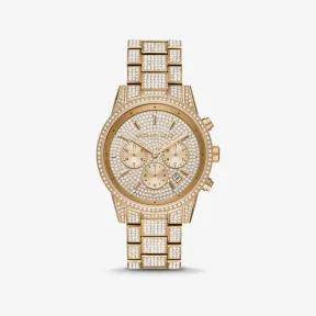 迈克高仕/Michael Kors Ritz Pav 金色手表 MK6747-0710
