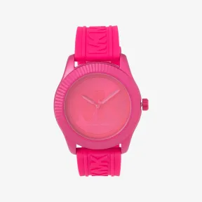 迈克高仕/Michael Kors 女士 电光粉 Maddye 橡胶手表