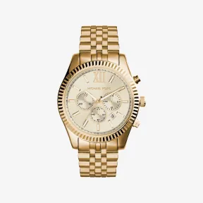 迈克高仕/Michael Kors 列克星敦金色调手表 MK8281-0710
