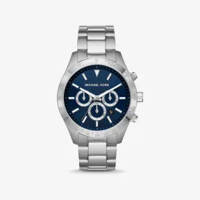 迈克高仕/Michael Kors 超大号 Layton 银色手表 MK8781-0040