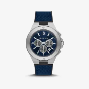 迈克高仕/Michael Kors 超大号 Lennox 银色手表 MK8942-0410