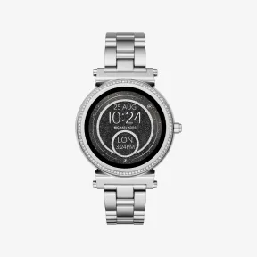 迈克高仕/Michael Kors Sofie 银色精钢智能腕表 MKT5020040