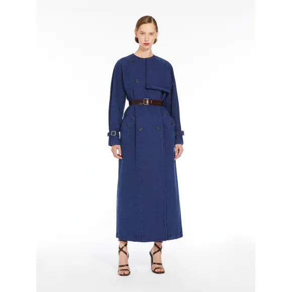 麦丝玛拉/Max Mara [Karao] 纯棉双排扣风衣 1121074306010