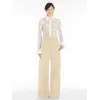 麦丝玛拉/Max Mara 大码水洗棉长裤 2131124206002