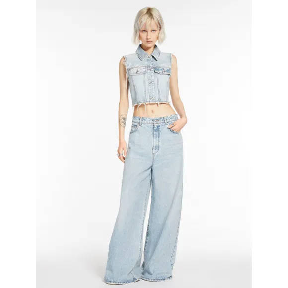 麦丝玛拉/Max Mara [Angri] 超大五袋牛仔裤 2181014206009