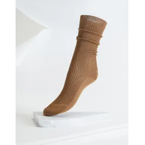 麦丝玛拉/Max Mara 金色 袜子 3556059606006