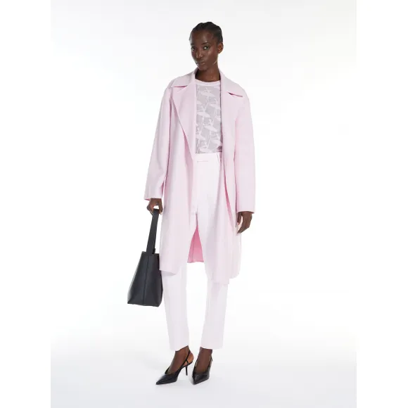 麦丝玛拉/Max Mara 【图腾】羊毛丝羊绒大衣 6011014106016