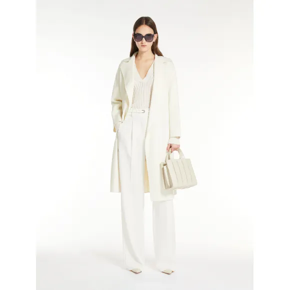 麦丝玛拉/Max Mara [Cress] 羊毛羊绒真丝裹身大衣 6011114106003