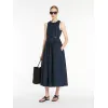 麦丝玛拉/Max Mara 配腰带府绸连衣裙 9221054306042