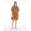麦丝玛拉/Max Mara [TAGO] 棉质府绸短连衣裙 9226184106003