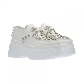 缪缪/Miu Miu 皮革系带德比鞋 5E636D-3J2Y-F0009-F-M085