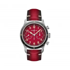 万宝龙/Montblanc 全新万宝龙1858系列自动上链计时码表 霜峰红中国限量款 （858枚） U0126914